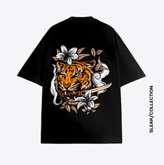 Shoulin tiger unisex oversized tshirt