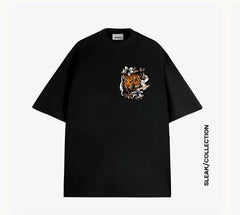 Shoulin tiger unisex oversized tshirt